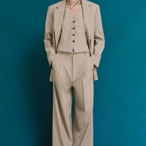 Zara Tan Suit